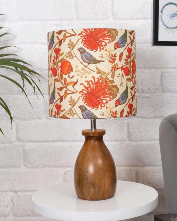 Wooden Table Lamp – Homesake® Bird Design Bedside Night Lamp for Home Decor - Image 6