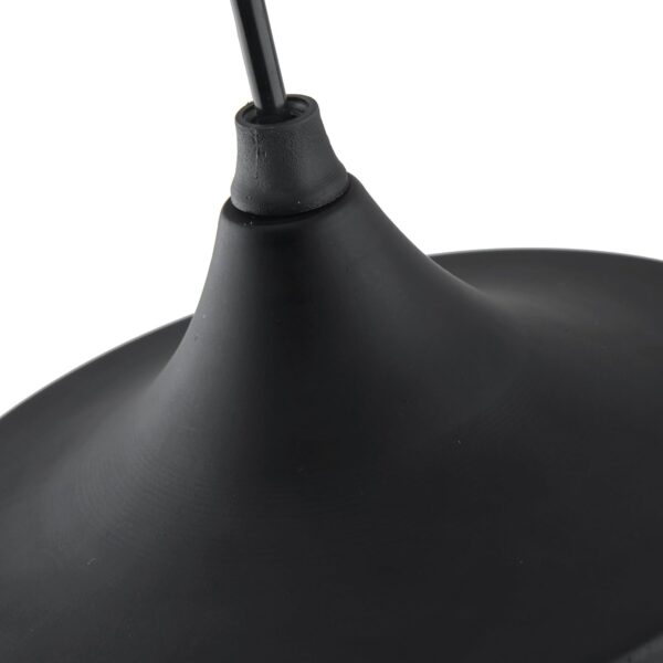 Elegant Crystal Pendant Light – Sparkling Black Ceiling Lamp for Modern Home Décor - Image 4
