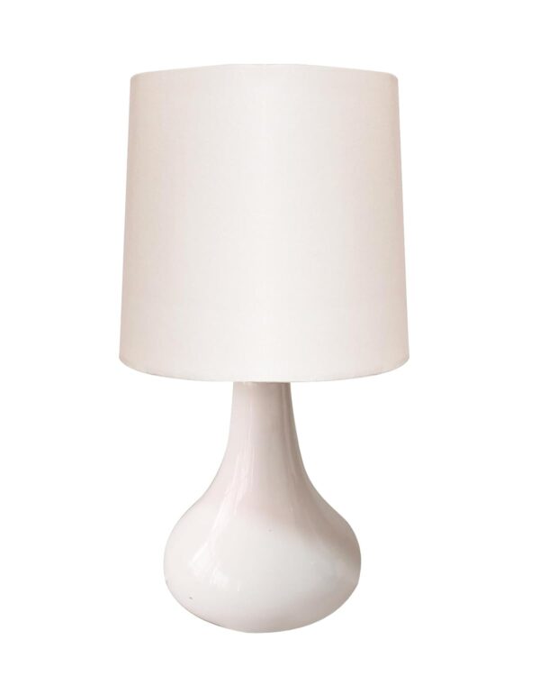Homesake Modern Ceramic Table Lamp – Classic Warm Light for Bedside & Desk - Image 3