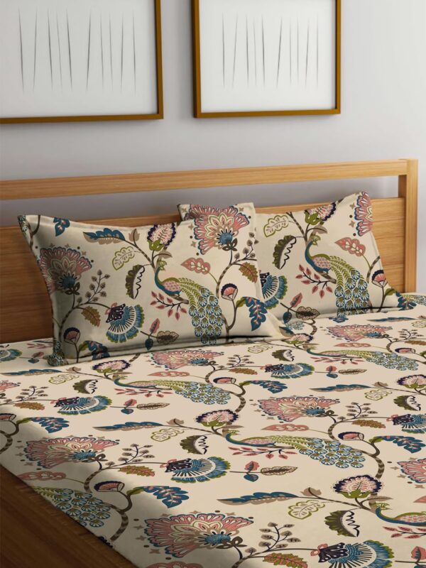 Microfiber Cotton Single Bed Bedsheet Set - Exclusive 1-Piece Soft - Image 3