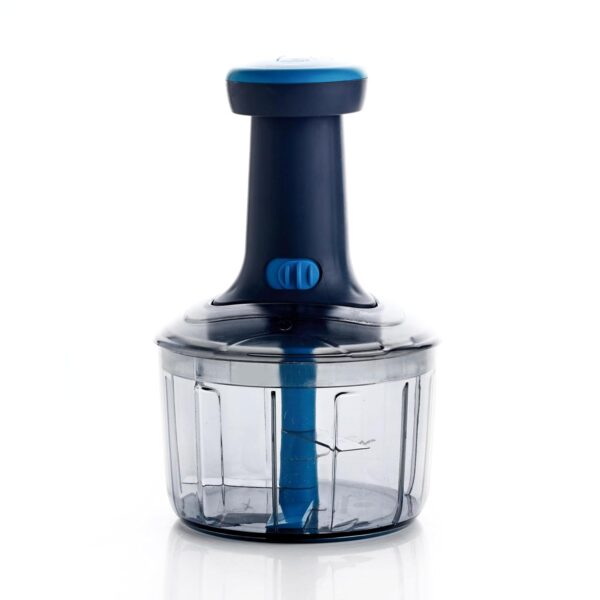 Manual Hand Press Chopper with 3 Blades – 725ml