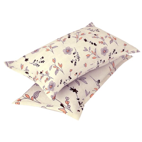 Premium Pure Cotton Flat Double Bed Sheets – 2 Pillow Covers - Image 5