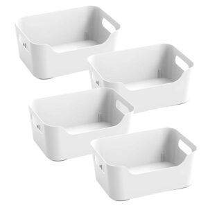 Multipurpose bathroom storage basket with handles for organizing toiletries under ₹1000.