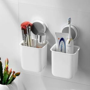 Wall-mounted toothbrush holder with tumbler cup for modern Indian bathrooms under ₹1000.