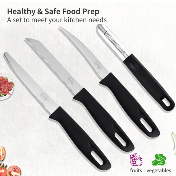 Stainless Steel Kitchen Knife Set – 4 Pc by Stovekraft - Image 6