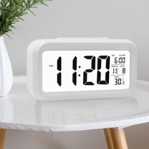 Amazon Basics Digital LED Clock – Large Display Table Clock Under ₹1000