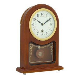 Aysis Metal Table Clock with Pendulum – Vintage-Style Decorative Clock Under ₹1000