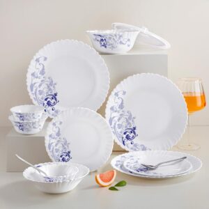 Borosil Opalware Dinner Set – Elegant Scratch-Resistant Plates Under ₹1000