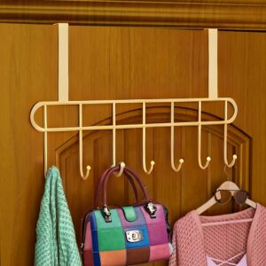 Self-adhesive wall hooks and over-the-door hangers for organizing bathroom essentials under ₹1000.