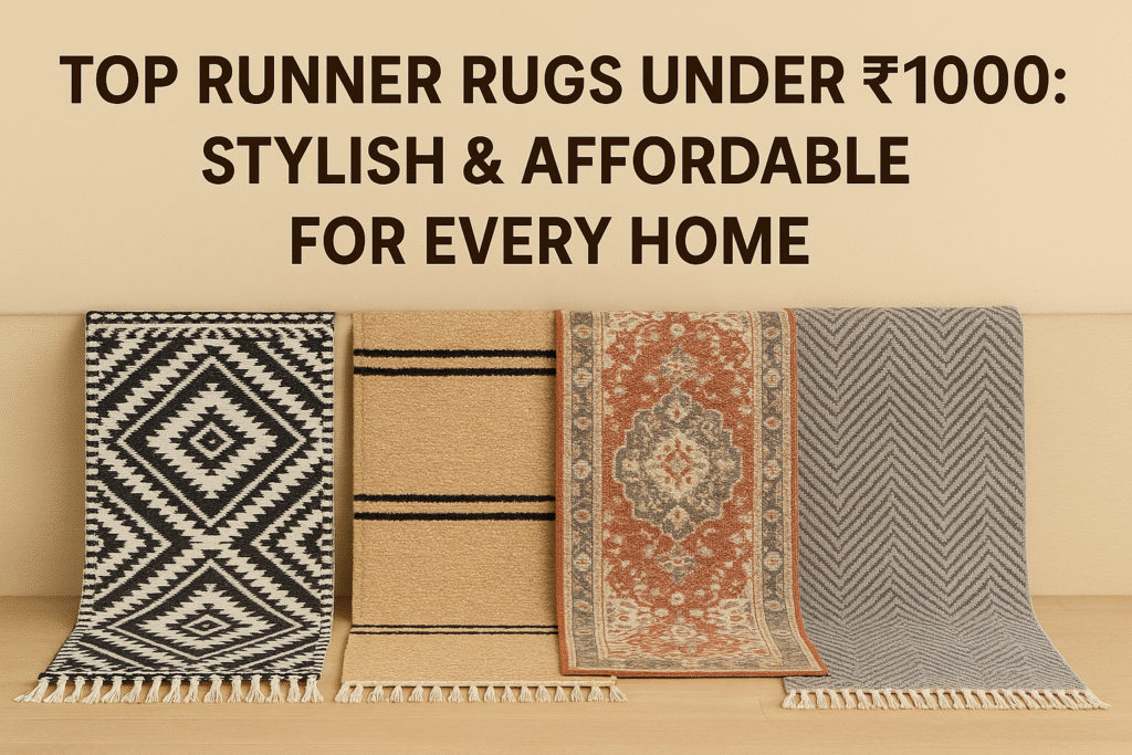 Runner rugs under ₹1000 in India – budget-friendly and stylish options for home décor