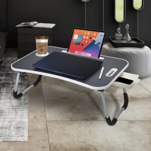 AmazonBasics foldable laptop table for bed and study use under ₹1000