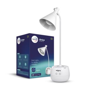 Wipro LED desk lamp under ₹1000 for study and work
