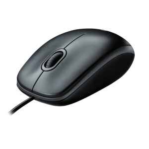 Logitech M100r wired mouse with ergonomic design for smooth and precise control under ₹1000