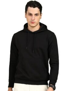 Alan Jones Solid Hooded Sweatshirt