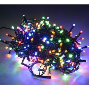 Desidiya 12 meter multicolor rice LED string lights for festive decoration