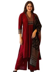 Women’s kurta pant dupatta set with ethnic design by ANNI DESIGNER