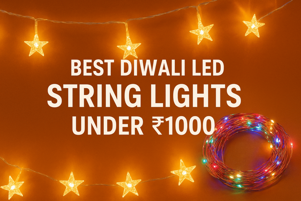best Diwali LED string lights under 1000 for home decoration