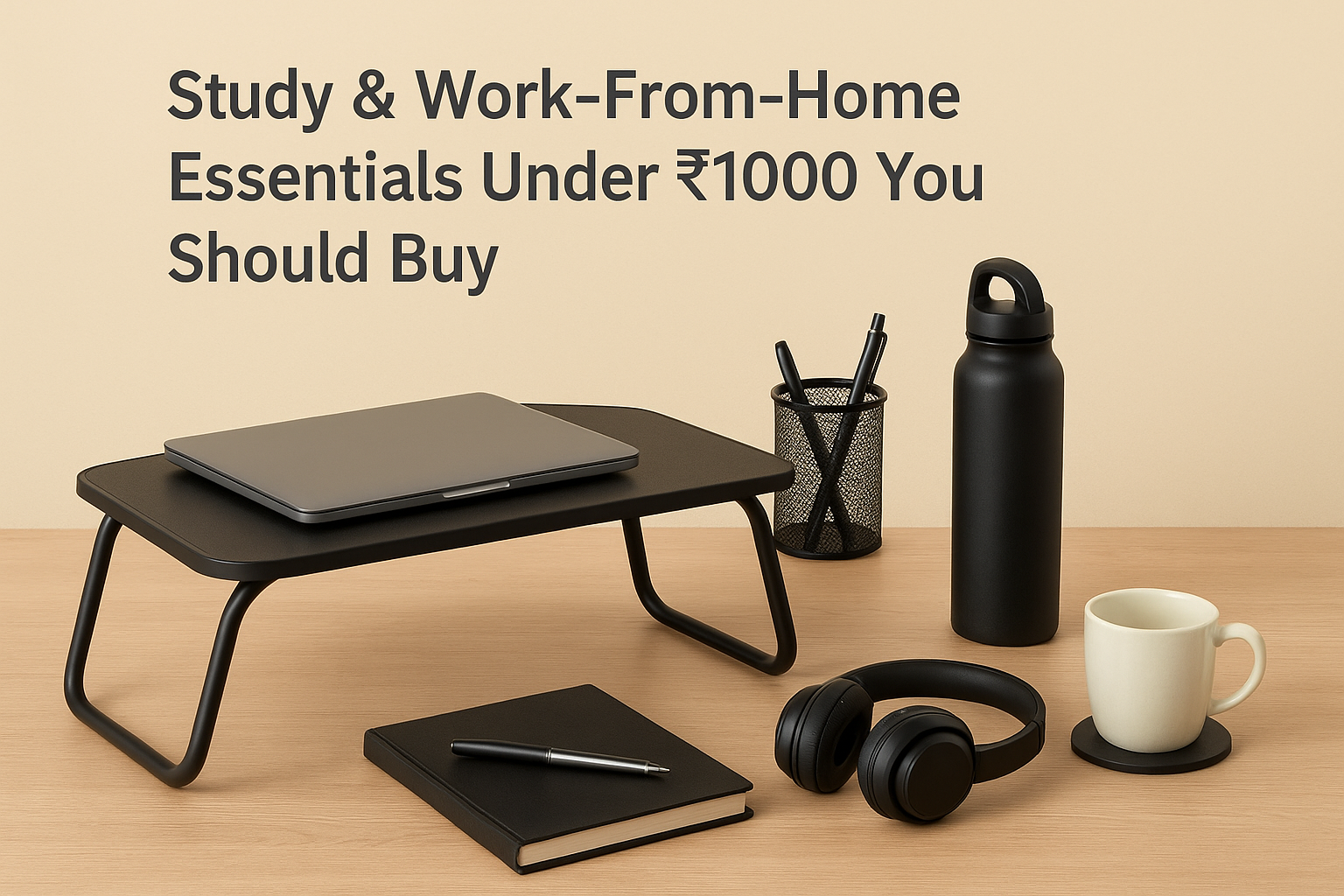 Study and Work-From-Home Essentials Under ₹1000 – Useful and Affordable Workspace Accessories